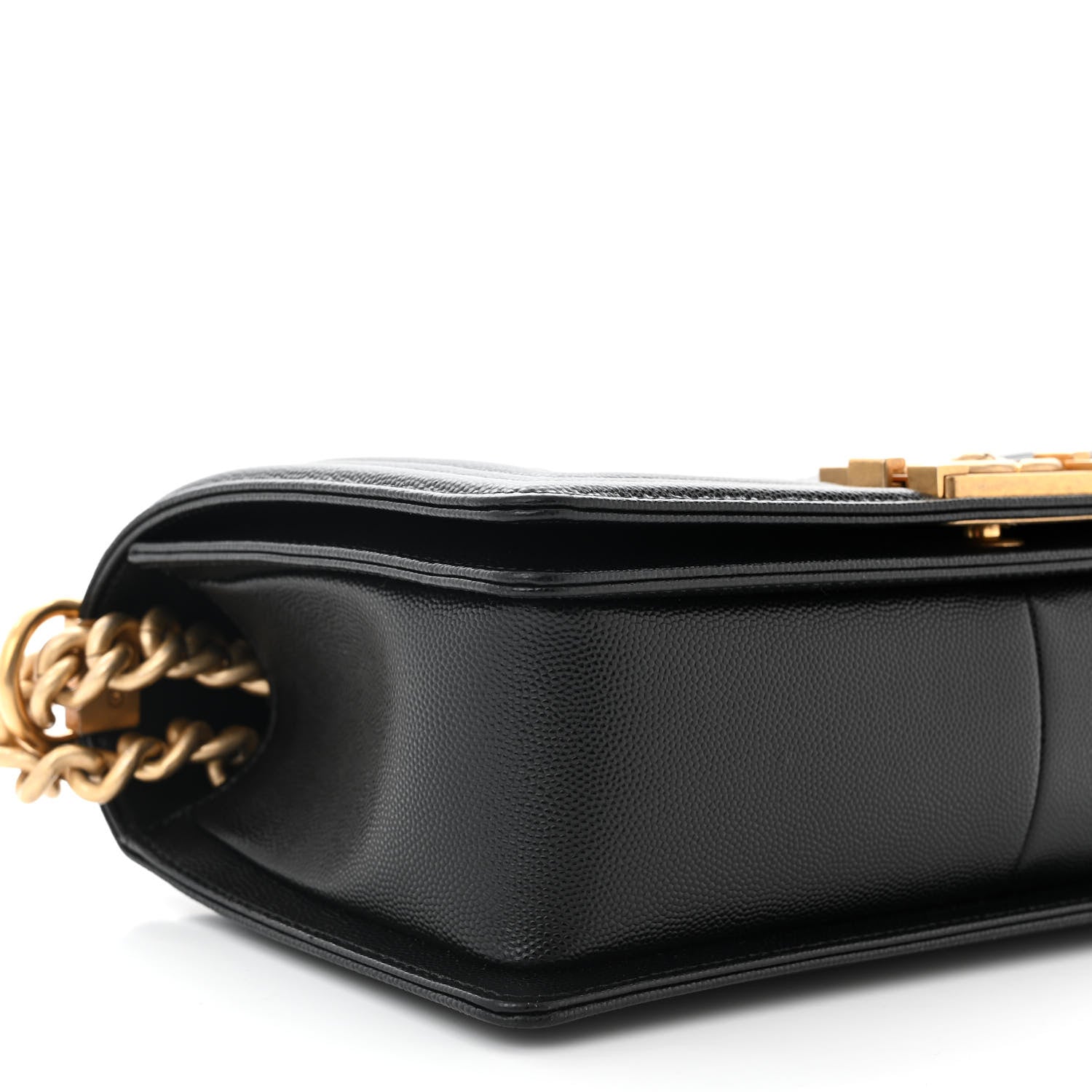 Chanel Caviar Quilted Medium Boy Flap Black 9 of 11