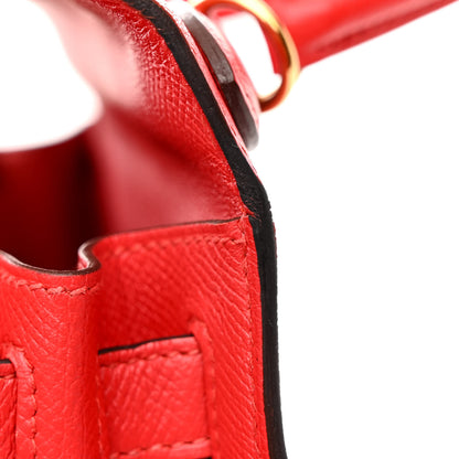 Hermes Epsom Kelly Sellier 28 Rouge Tomate 22 of 29