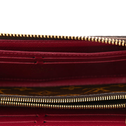 Louis Vuitton Monogram Clemence Wallet Fuchsia 8 of 13