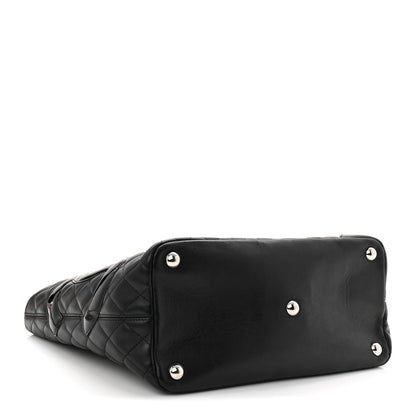 Chanel Calfskin Quilted Large Cambon Tote Black 4 of 10