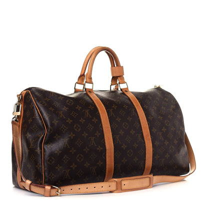 Louis Vuitton Monogram Keepall Bandouliere 55 3 of 27