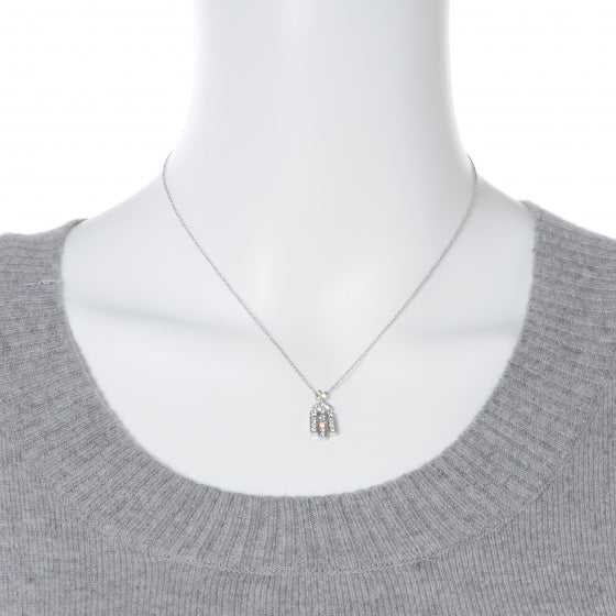 Tiffany Platinum Diamond Legacy Pendant Necklace 2 of 4