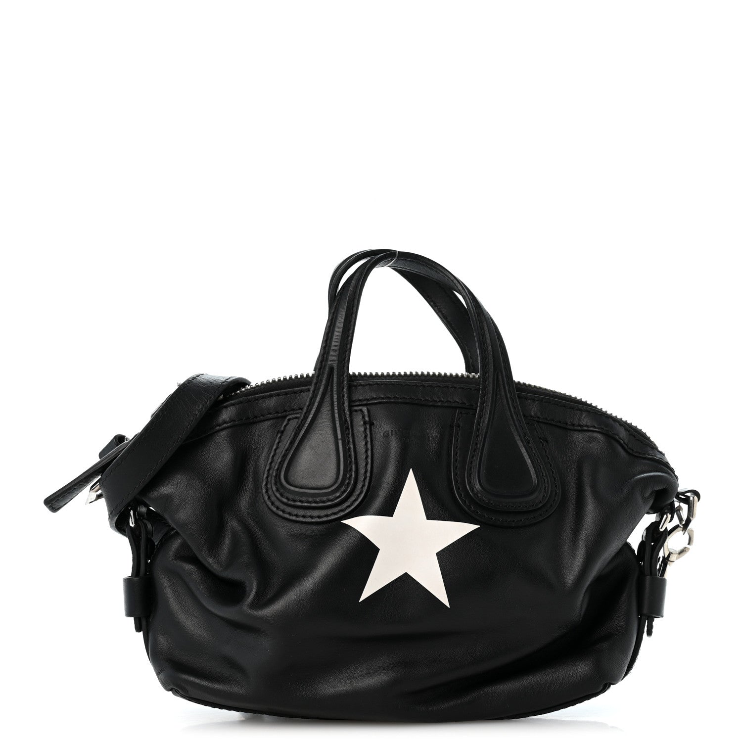 Givenchy Waxed Calfskin Micro Nightingale Black 1 of 12