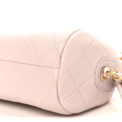 Chanel Caviar Quilted Small Fashion Therapy Bowling Bag Lilac 10 of 10