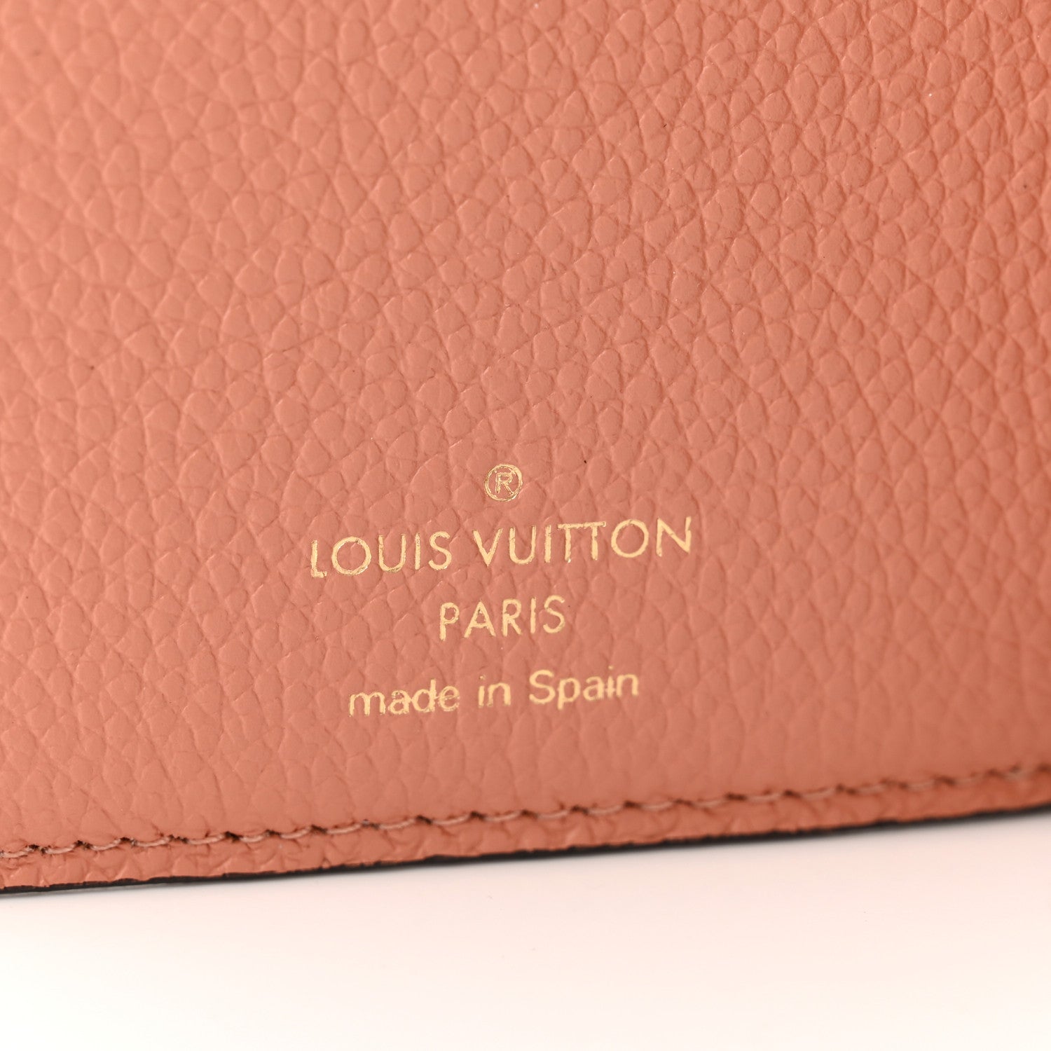 Louis Vuitton Monogram Pallas Compact Wallet Peach 6 of 6