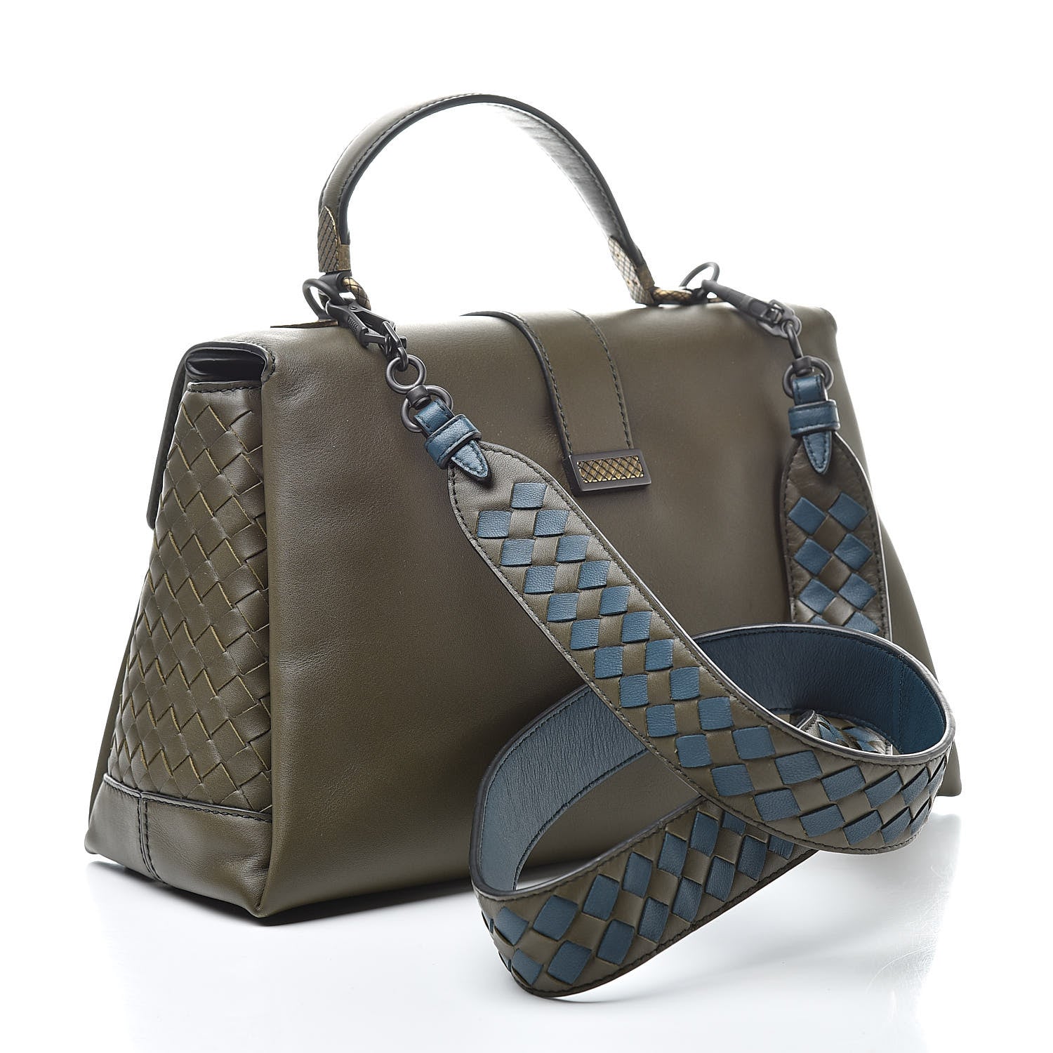 Bottega Veneta Nappa Medium Piazza Bag Mustard 2 of 13