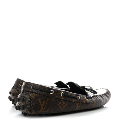 Louis Vuitton Patent Monogram Gloria Loafers 38 4 of 7