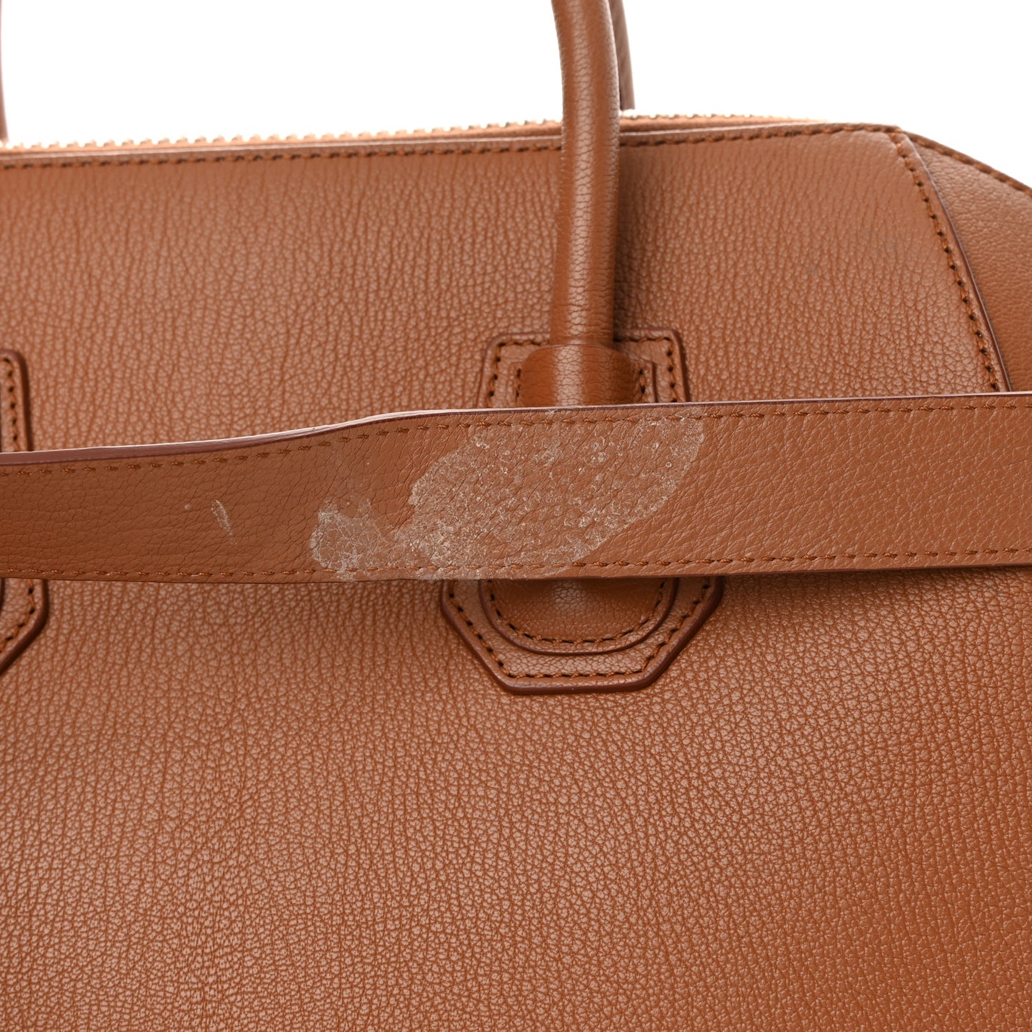 Sugar Goatskin Medium Antigona Cognac