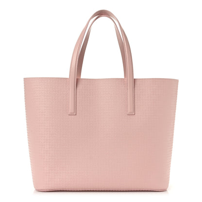 Givenchy Calfskin Logo Embossed Wing Shopper Tote Blush Pink 3 of 10