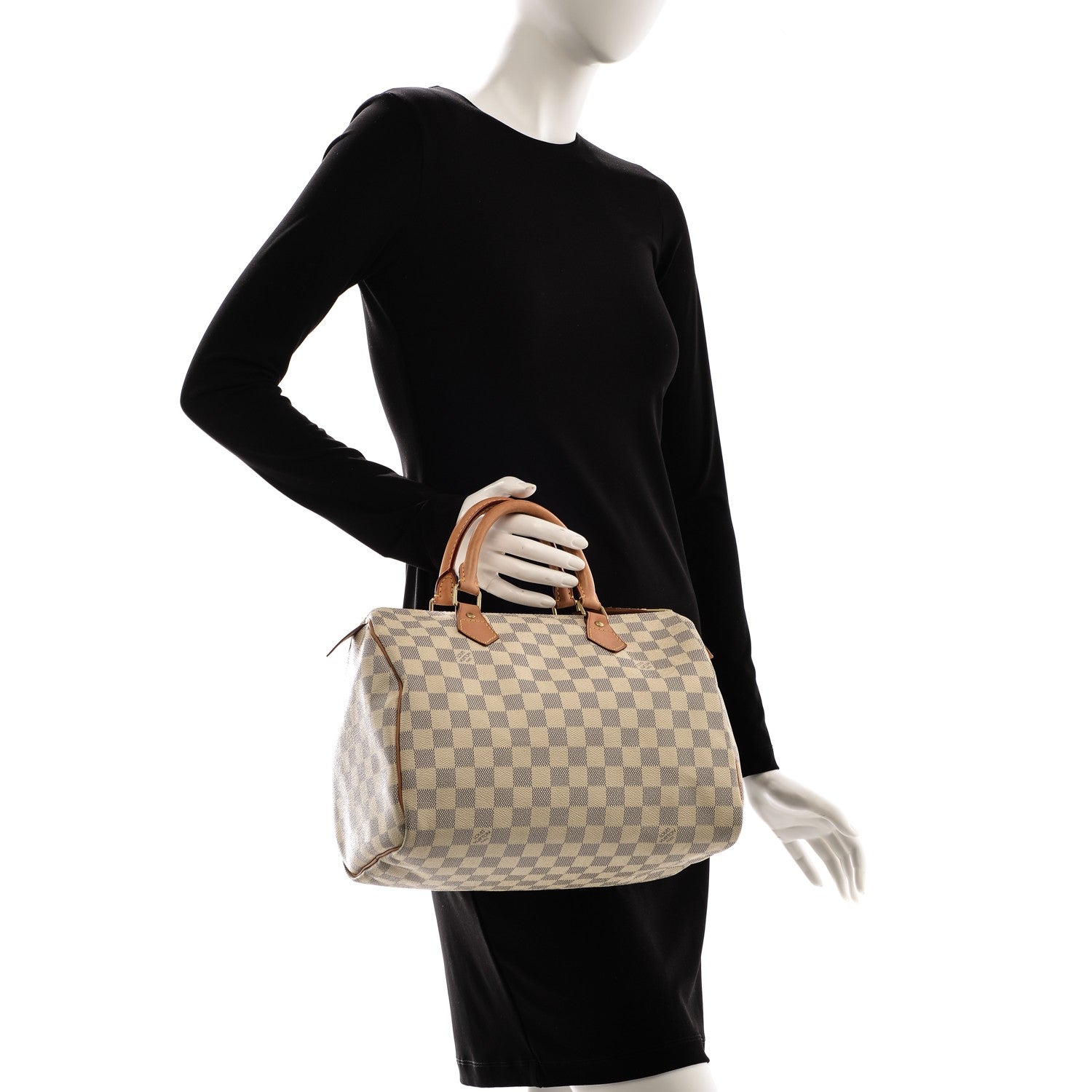 Louis Vuitton Damier Azur Speedy 30 2 of 8