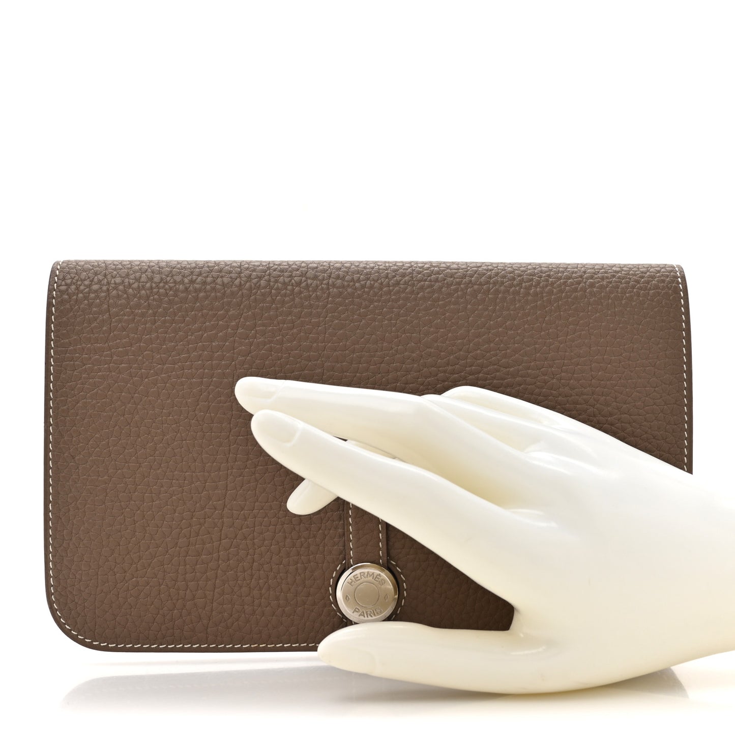 Togo Dogon Duo Wallet Etoupe