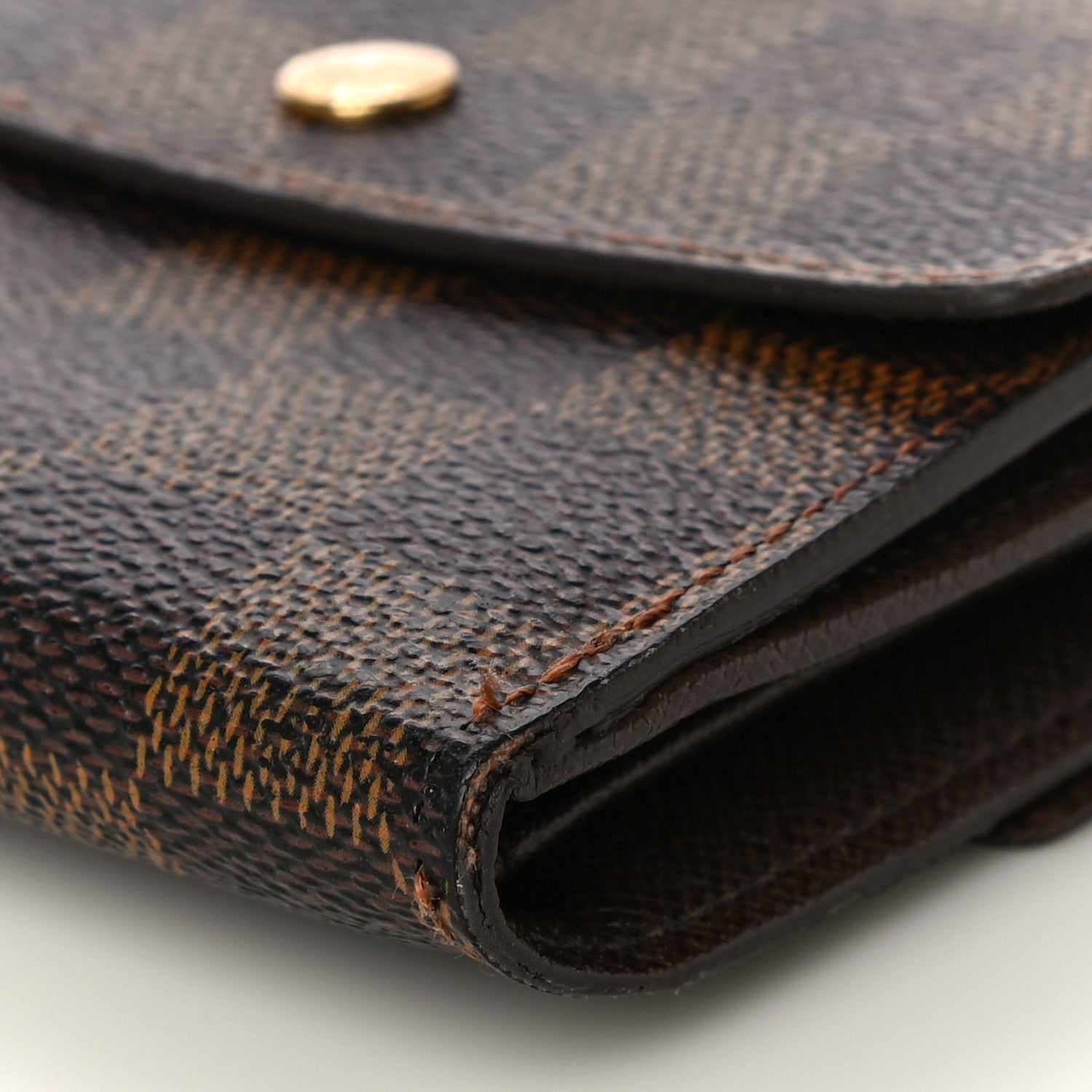 Louis Vuitton Damier Ebene Elise Wallet 9 of 13