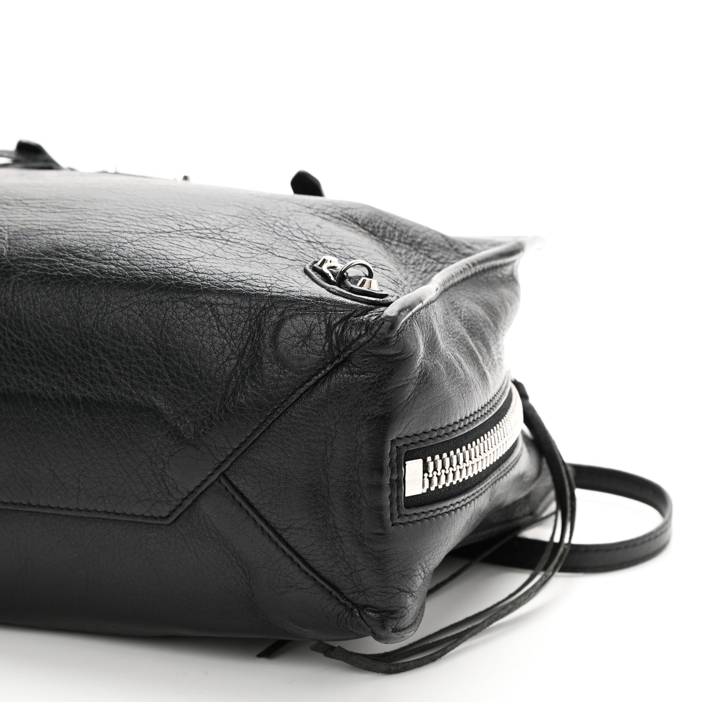 Veau Papier A6 Zip Around Tote Black