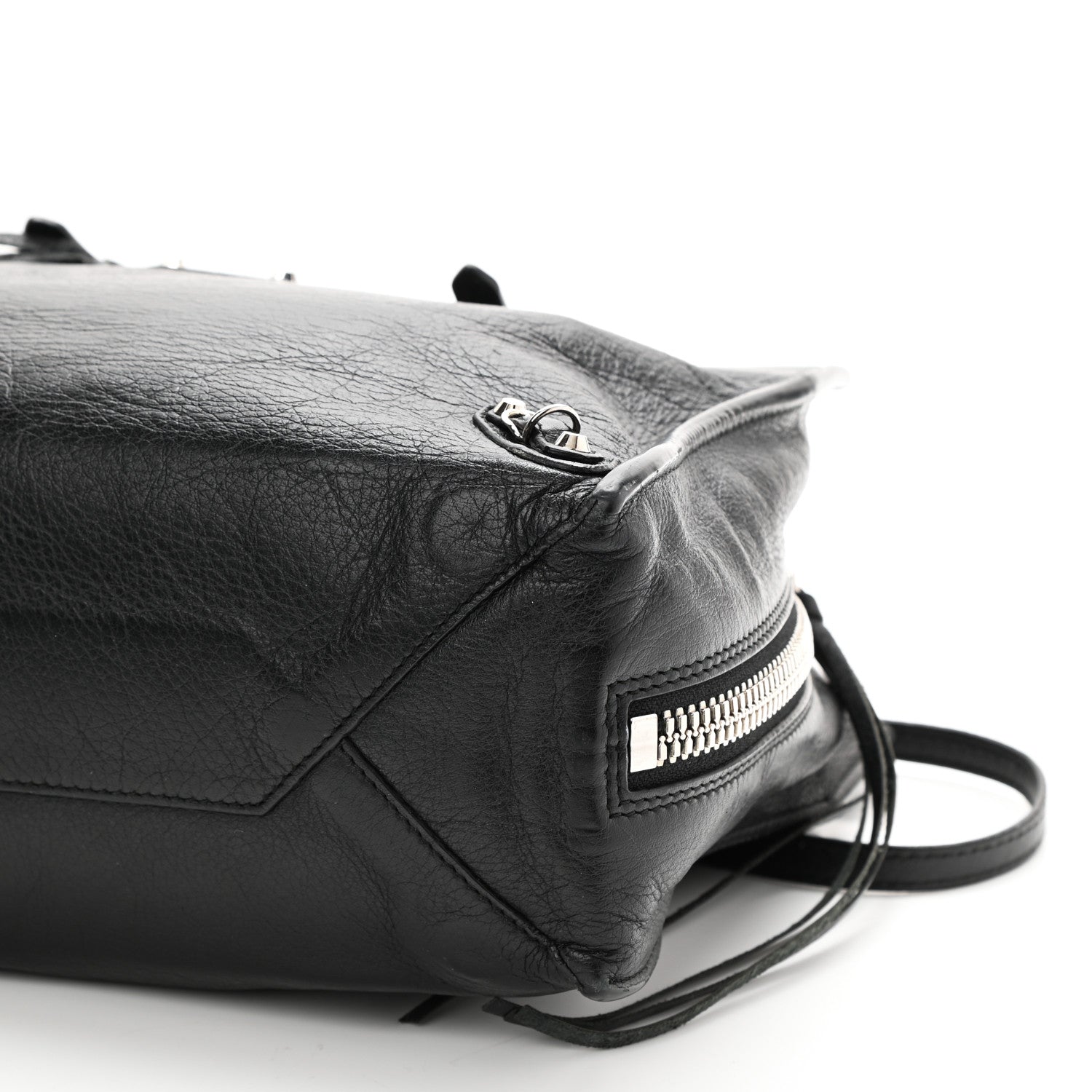 Balenciaga Veau Papier A6 Zip Around Tote Black 10 of 10