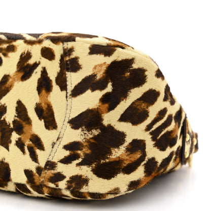 Prada Calf Hair Leopard Print Bag Avorio 11 of 14