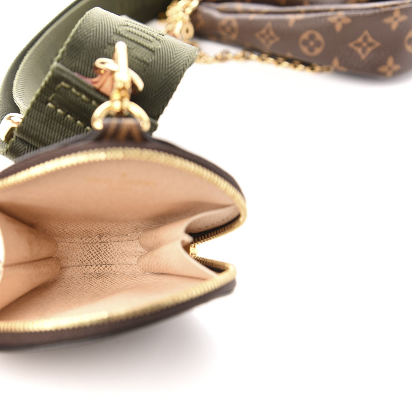 Monogram Multi Pochette Accessories Kaki