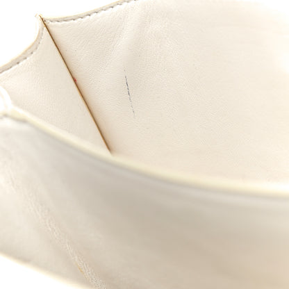 Celine Liege Calfskin Medium Classic Box Flap Bag White 12 of 25