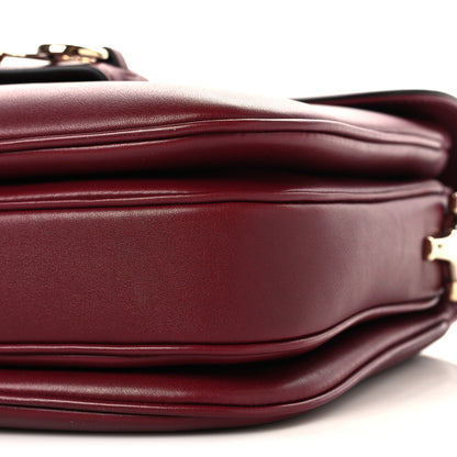Gucci Arabella Calfskin Horsebit 1955 Soft Small Shoulder Bag Rosso Ancora 12 of 12