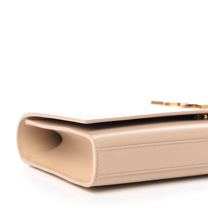 Saint Laurent Grain De Poudre Classic Monogram Cassandre Clutch Nude Powder 7 of 8