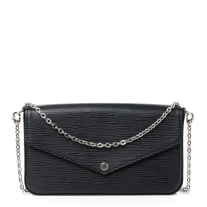Louis Vuitton Epi Pochette Felicie Black 1 of 14