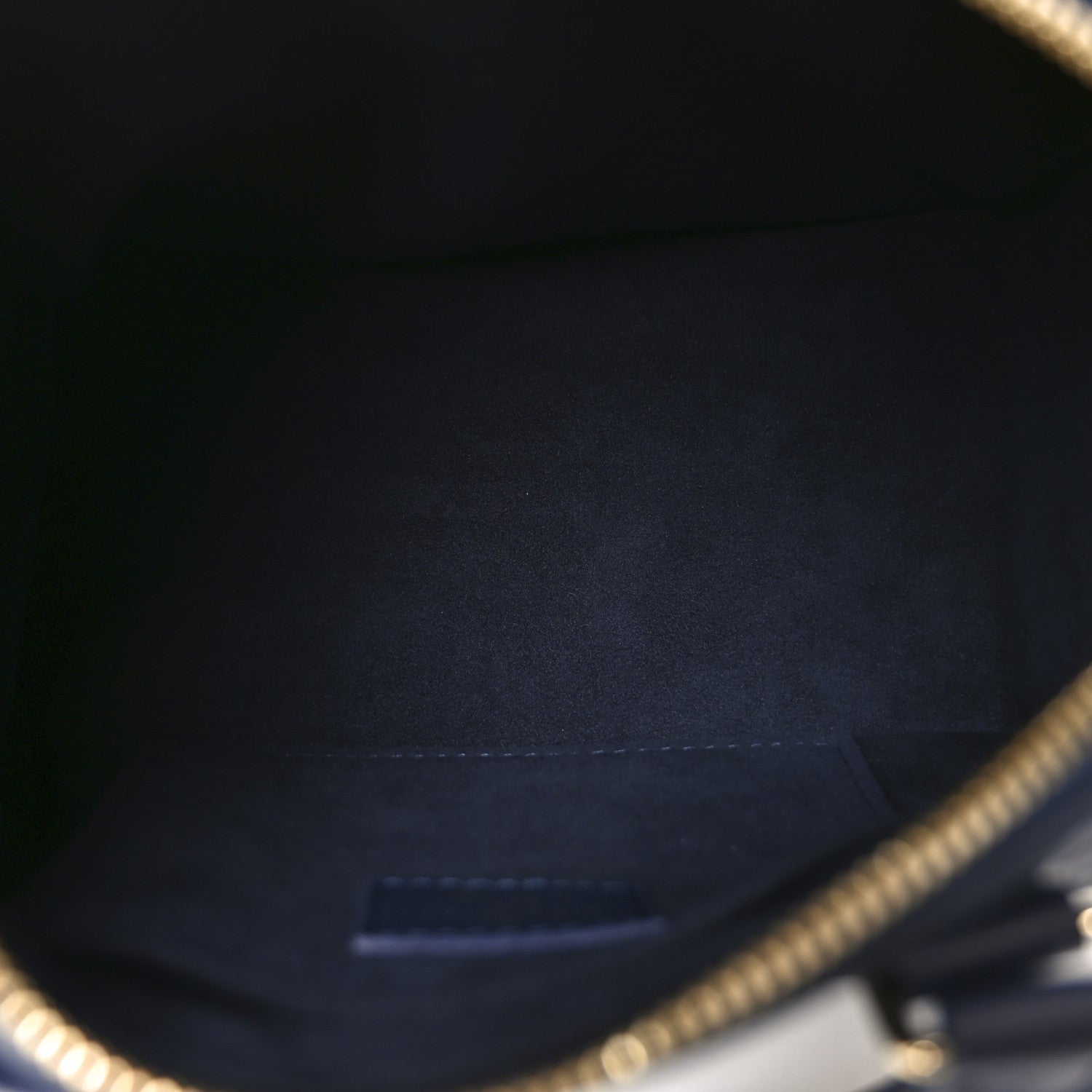 Louis Vuitton Empreinte Monogram Giant Speedy Bandouliere 20 Navy 5 of 10