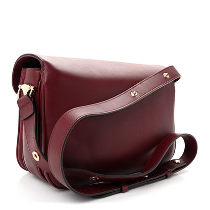 Gucci Arabella Calfskin Horsebit 1955 Soft Medium Shoulder Bag Rosso Ancora 2 of 9