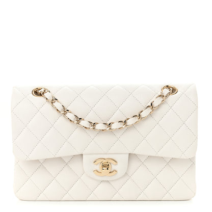 Chanel Caviar Quilted Small Double Flap White 1 of 10