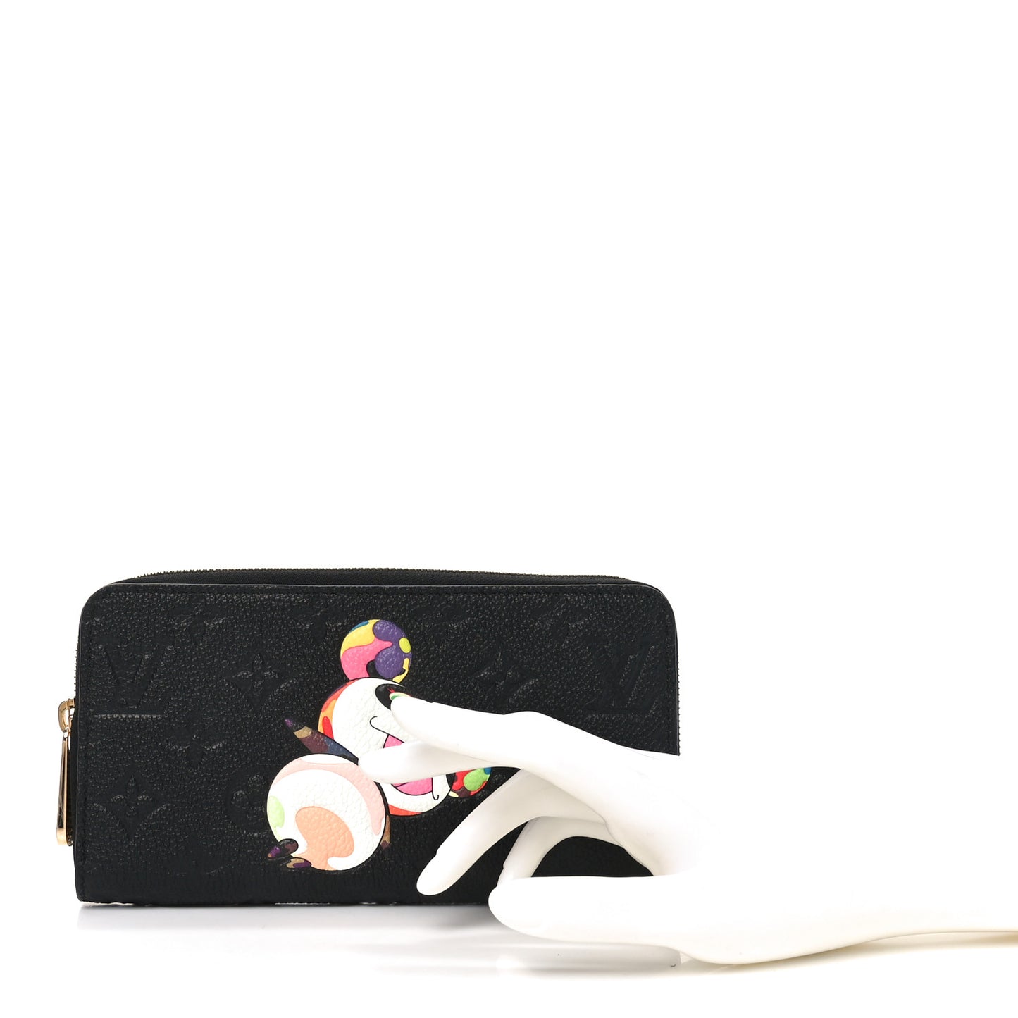 LV X TM Empreinte Monogram Panda Zippy Wallet Black