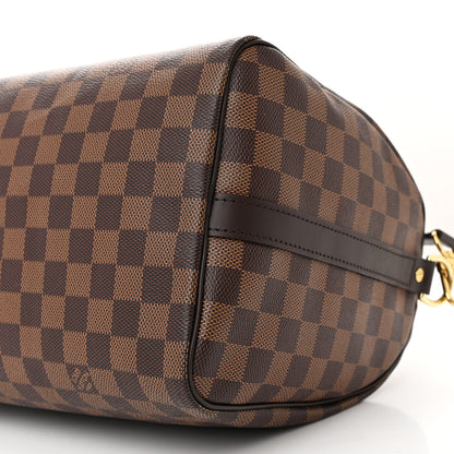 Louis Vuitton Damier Ebene Speedy Bandouliere 30 9 of 9
