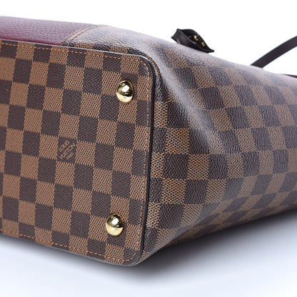 Louis Vuitton Damier Ebene Taurillon Jersey Bordeaux 9 of 11
