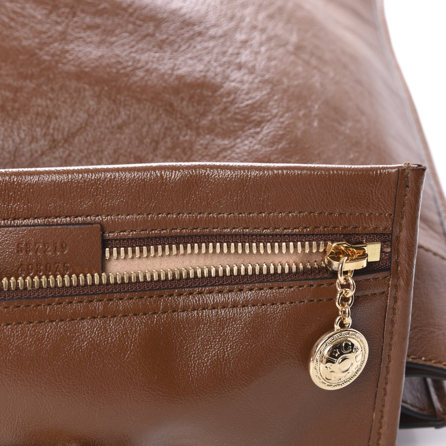 Calfskin Large Rajah Chain Tote Cuir