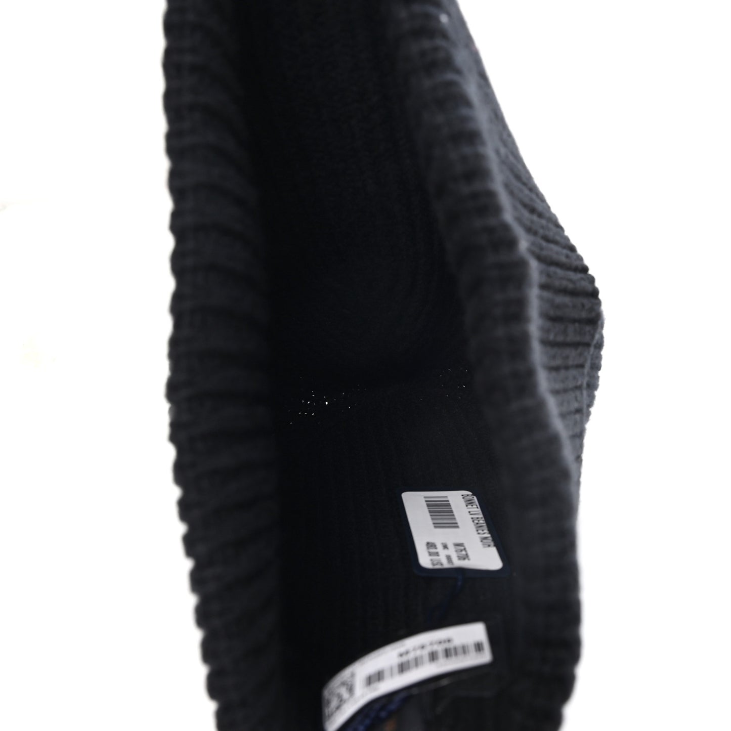 Wool LV initials Monogram Beanie Hat Black