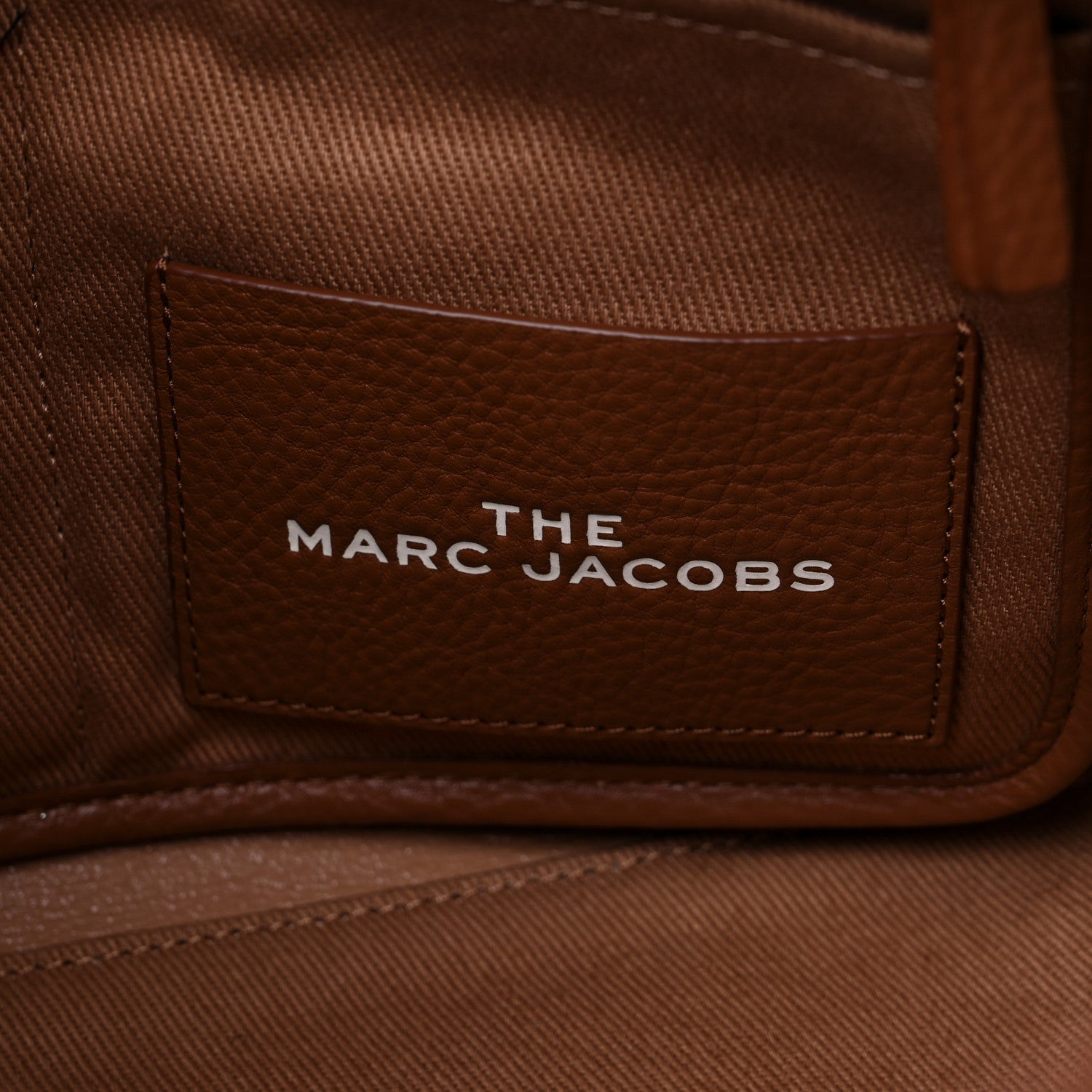 Marc Jacobs Grained Calfskin Medium The Tote Bag Argan Oil 6 of 12