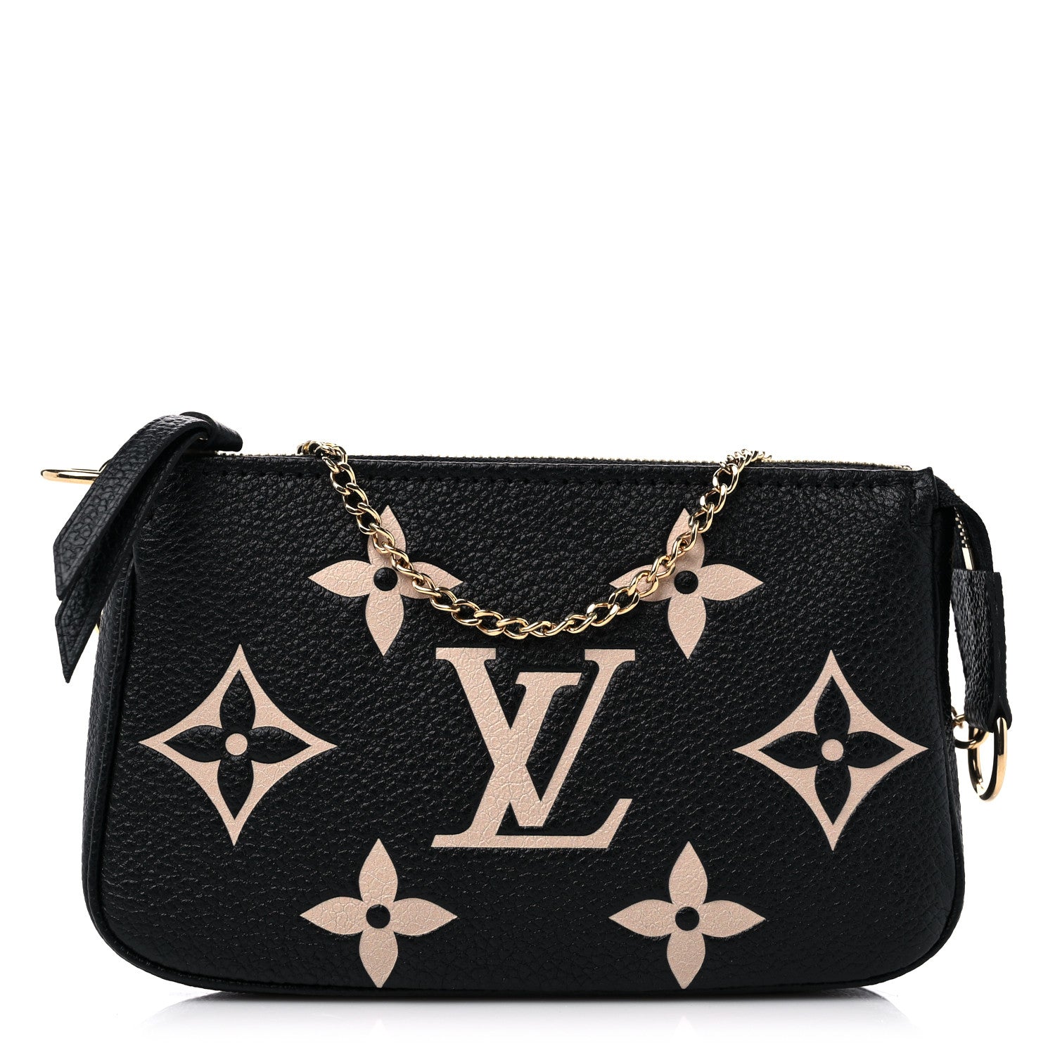 Louis Vuitton Empreinte Monogram Giant Mini Pochette Accessories Black 1 of 8