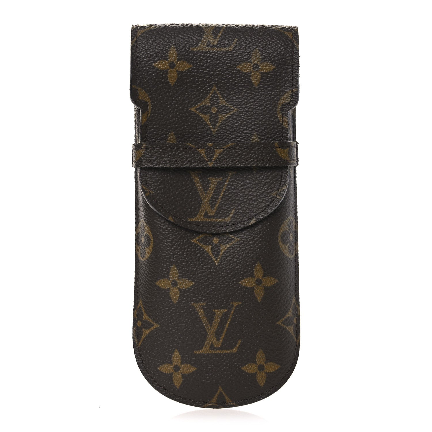 Louis Vuitton Monogram Glasses Sunglasses Case w Flap 1 of 8