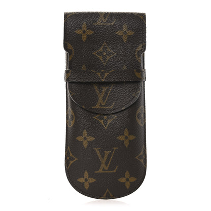 Louis Vuitton Monogram Glasses Sunglasses Case w Flap 1 of 8