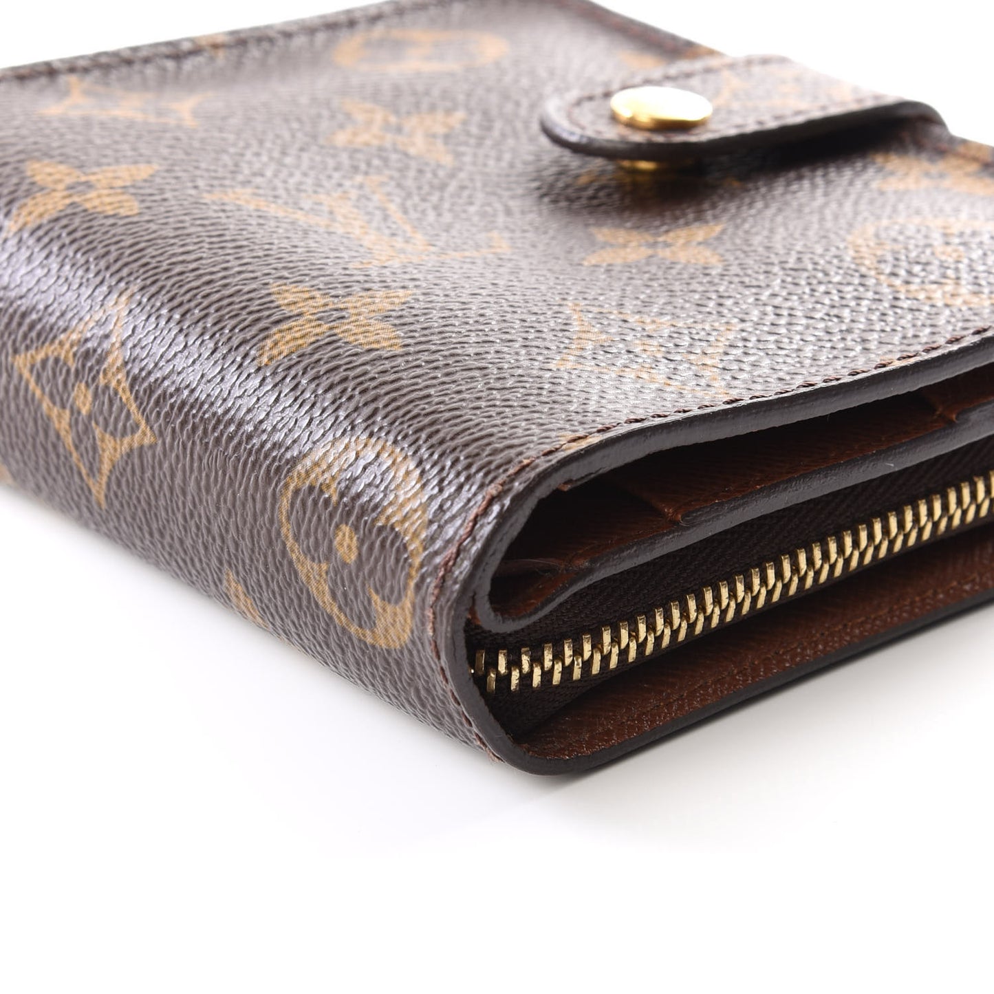 Monogram Compact Zippe Zipped Wallet