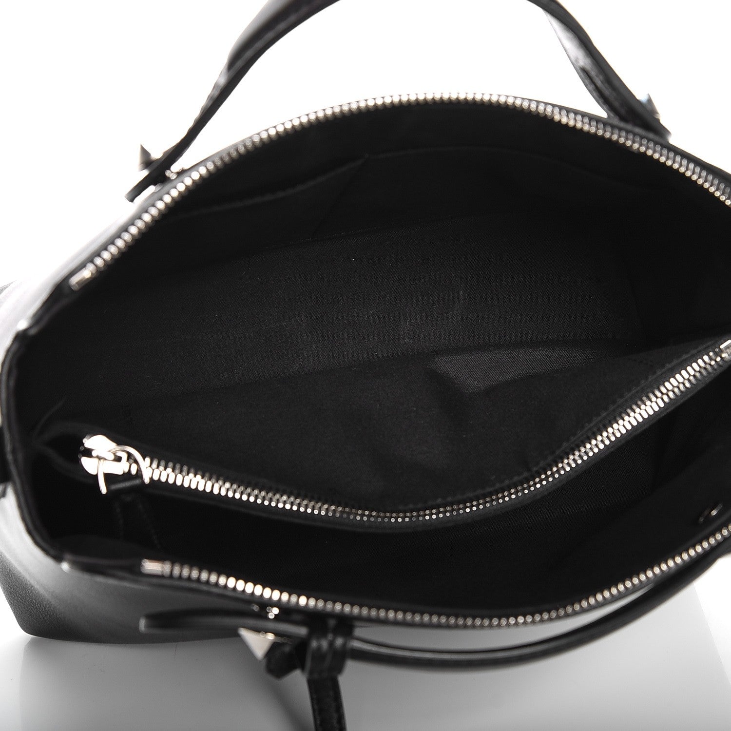 Fendi Vitello Dolce Medium By The Way Boston Bag Black 5 of 7