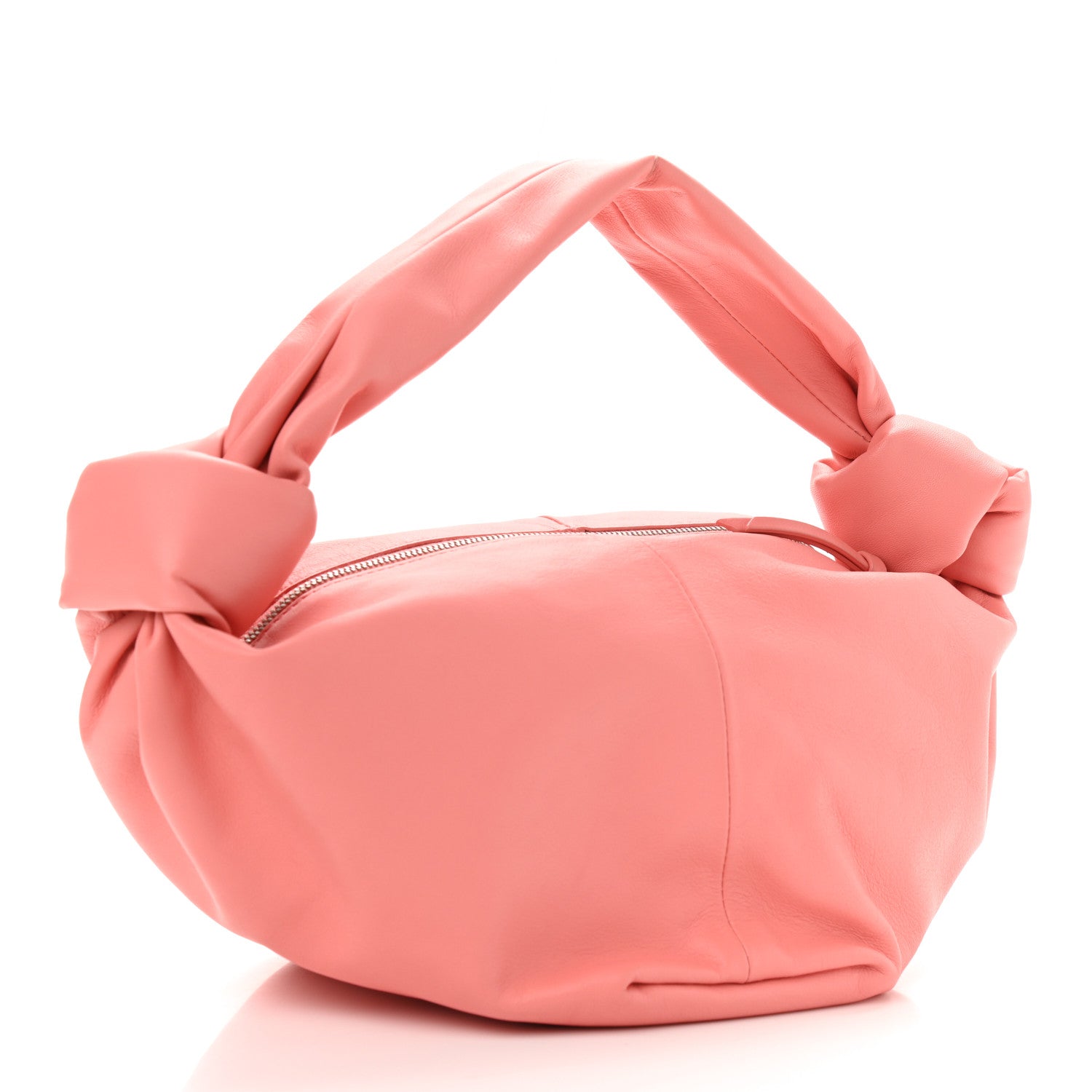 Bottega Veneta Calfskin Mini Double Knot Bag Peach 3 of 9