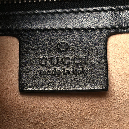Gucci Calfskin Matelasse Small GG Marmont Tote Black 7 of 11