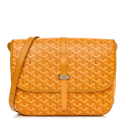 Goyard Goyardine Belvedere II MM Messenger Bag Yellow 1 of 22