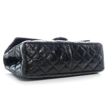 Chanel Glazed Calfskin 2.55 Reissue 226 Flap Black 4 of 8