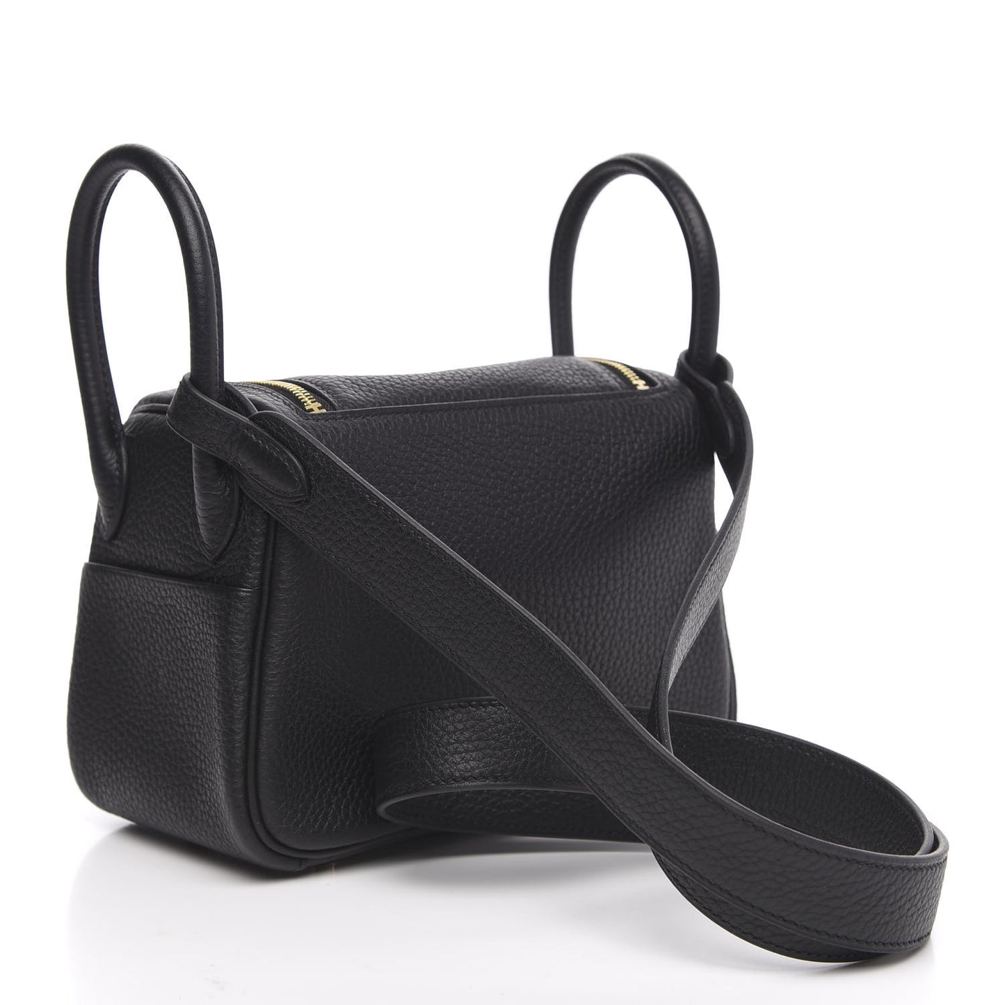 Taurillon Clemence Mini Lindy 20 Black