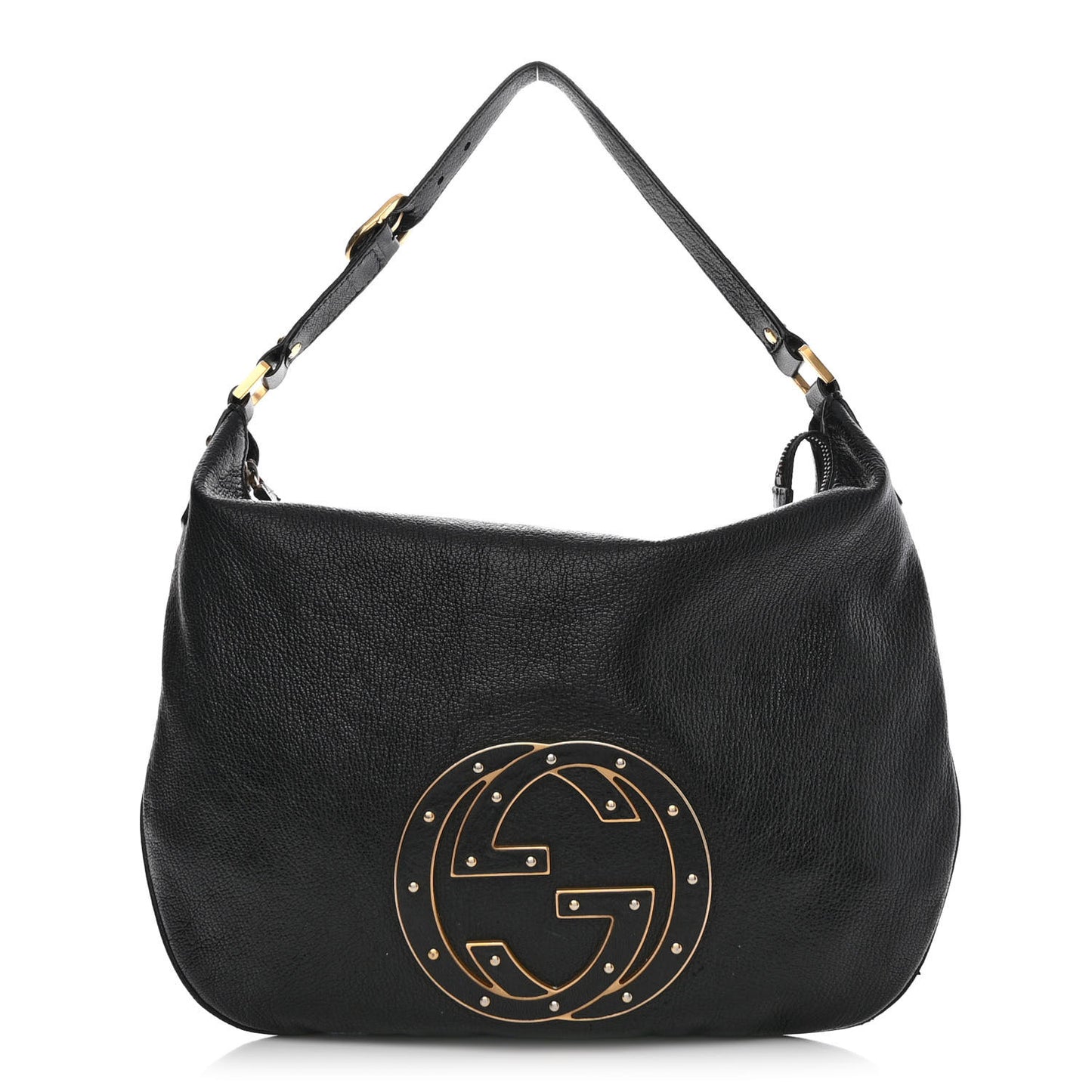 Calfskin Small Blondie Hobo Black