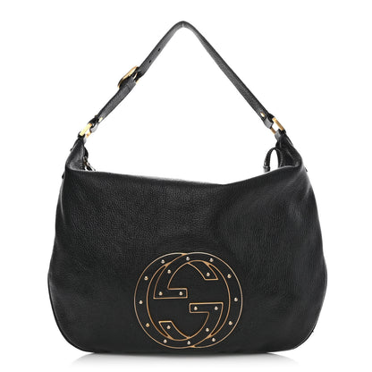 Gucci Calfskin Small Blondie Hobo Black 1 of 17