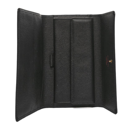 Louis Vuitton Epi Sarah Wallet Black 5 of 9