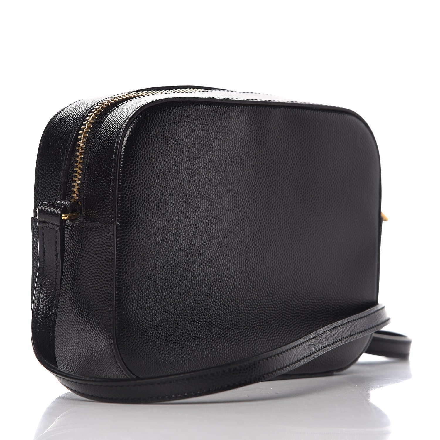 Saint Laurent Grain De Poudre Small Classic Monogram Camera Bag Black 3 of 6