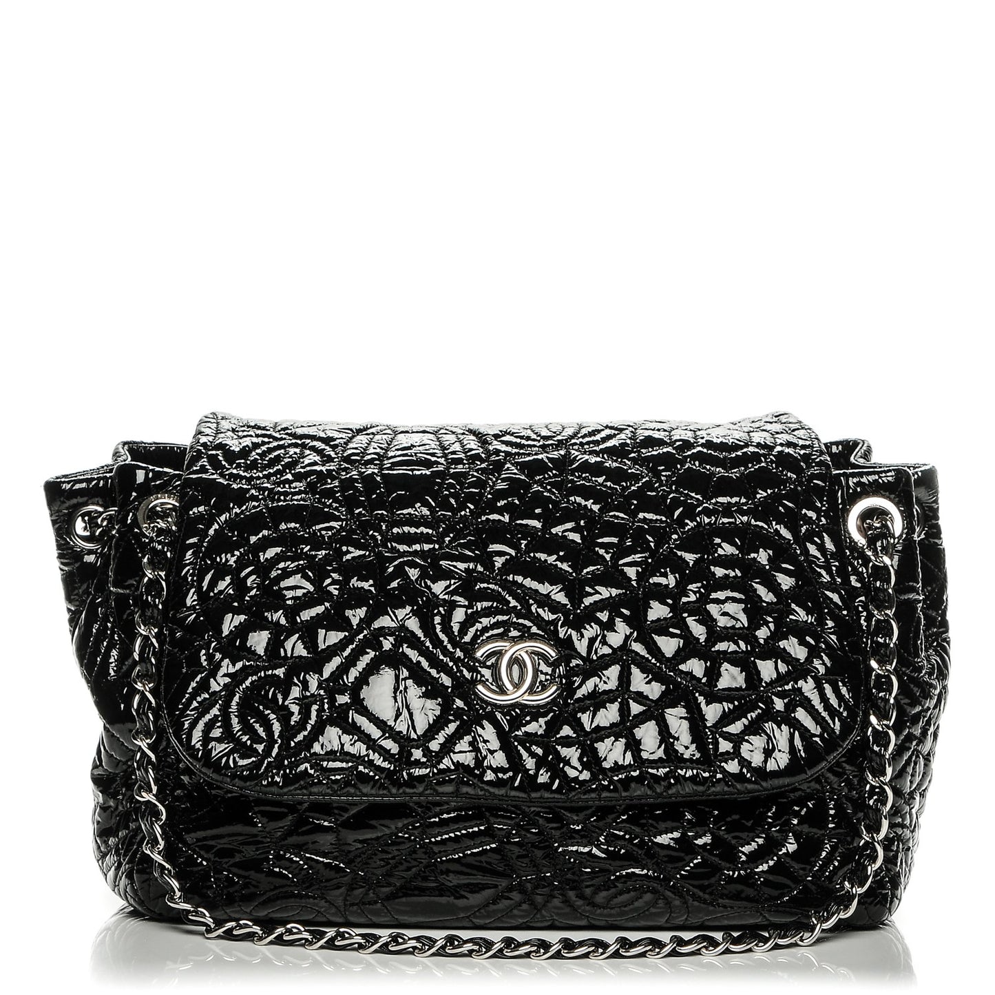 Vinyl Graphic Edge Accordion Flap Black