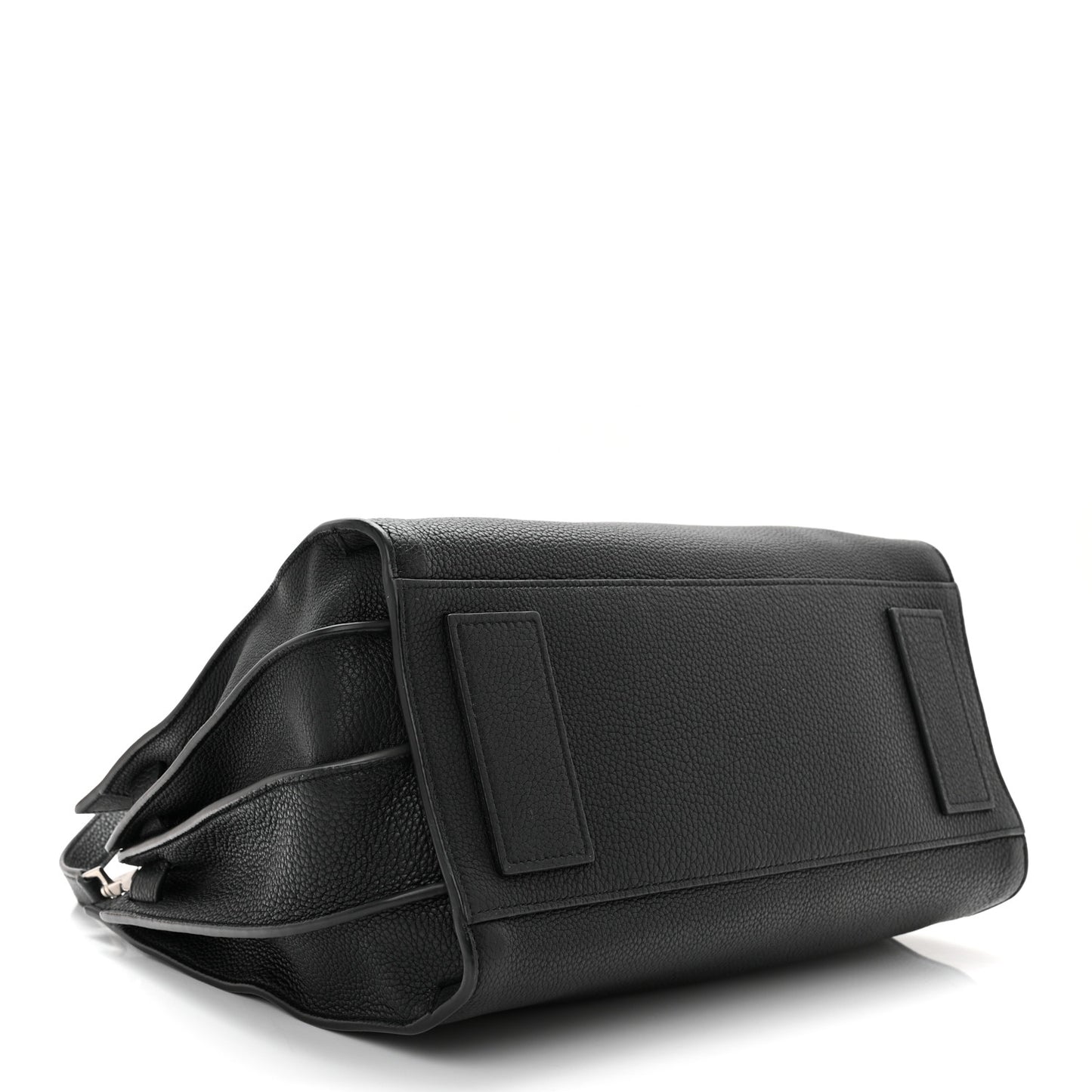 Grained Calfskin Small Supple Sac De Jour Black