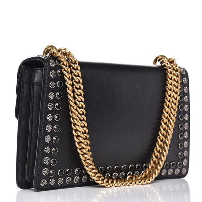 Gucci Calfskin Studded Small Dionysus Shoulder Bag Black 3 of 11